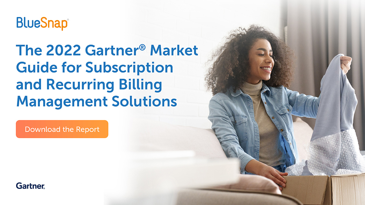 Gartner Market Guide for Subscription and Recurring Billing Management